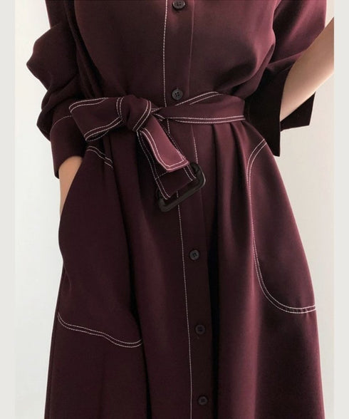 Modern Stitch Flare Dress
